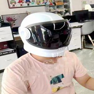 우주복 헬멧 우주인 화이트 소품 스쿠터 nasa 비행사 화이트1호 사이즈 파일럿 우주헬멧