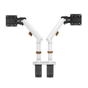 카멜마운트 고든 슬라이딩형 듀얼 모니터 모니터암 클램프 타입 GDA-2DS(W)