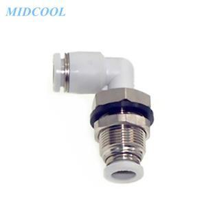 원터치 피팅 PLM 시리즈 튜브 타입 벌크 헤드 수 엘보