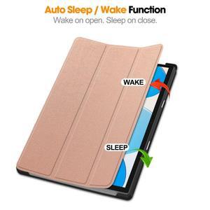 [누리잡화]Funda Teclast M40 Pro 10.1 인치 케이스 Trifold 플립 스탠드 스마트 폴리오 태블릿 P20S P20HD