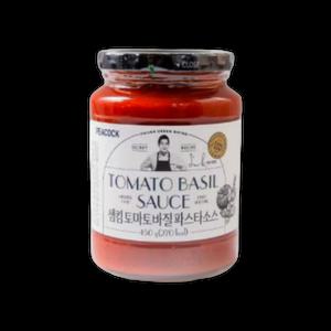 피코크 샘킴 토마토바질 파스타소스 450g 2개