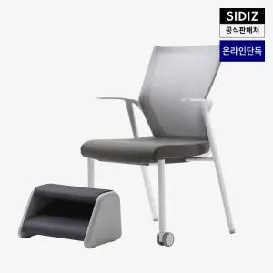 아이블 서울대 책상 의자+스테포 세트(화이트)
