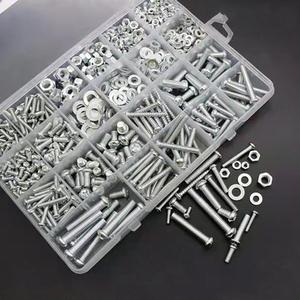 (코어무역) 볼트 너트 와샤 24종 세트 수공구 M3 M4 M5 M6