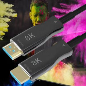 UHD 2.1 AOC 리피터 광케이블 초고화질 8K HDR 30M HBR 3D HDMI