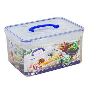 락스타밀폐_5호중(핸들)_5.5L/락앤락/김치통/밀페/용기/반찬/보관/김치/냉장고/투명/락앤락통/냉동/밀폐