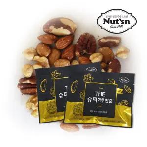 (2종)(총60봉) 프리미엄 견과 슈퍼하루한줌 525베리/일일/견과류/국민/모듬/웰빙/건강/고급/하루/원데이