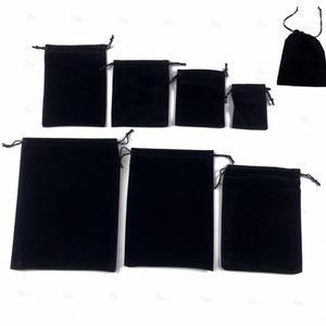 벨벳 미니 화장품 블랙 복조리 악세사리 쥬얼리 소품 조리개 파우치