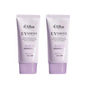 달바퍼플톤업선크림 보라색선크림 노란피부 보정 50ml 2개