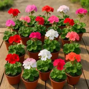 지못미 유럽제라늄 10cm 화분 20개(못난이 제라늄)