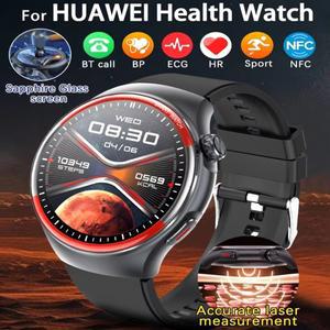 2025 화웨이 용 비침습 혈당 혈압 스마트워치 NFC HD 블루투스 통화 스마트워치 남녀