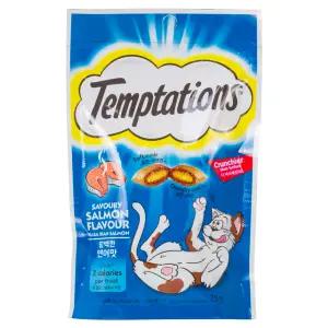 템테이션 크런치 고양이 간식 과자 연어맛 75g