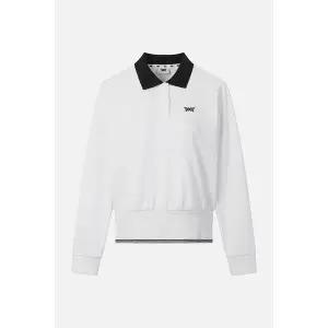 [PXG] 여성 칼라 맨투맨 WHITE PJFCW150601