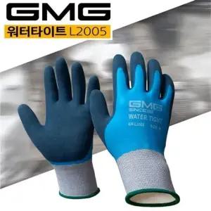 고품질 특대 L2005 GMG 워터타이트 장갑 논슬립장갑 소금발포공정 반코팅장갑 면장갑 (WFJE4AP)