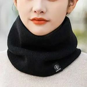 부드러운 융털 넥워머 남녀공용 겨울 목보호 방한용품 목보호폴라 목방한 넥토시 넥워모