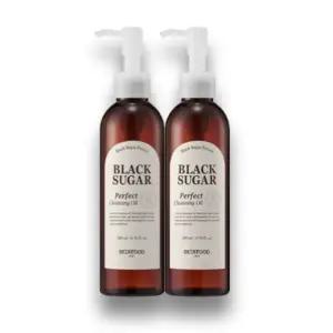 스킨푸드 블랙슈가 퍼펙트 클렌징 오일 200ml 2개