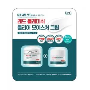 닥터지 레드 블레미쉬 클리어 모이스처 크림 70ml + 50ml 홈케어 보습 수분크림