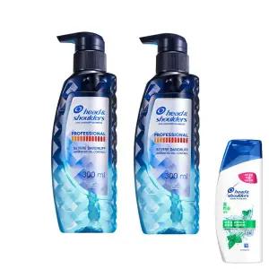 헤드앤숄더 프로페셔널 오일컨트롤 샴푸 300ml 2개 + 헤드앤숄더 쿨멘솔 샴푸 80ml 1개 증정