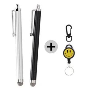 릴홀더 스마트폰 정전식 터치펜 세트 택배 라이더 산행 휴대용 거치 일체형