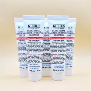 [판촉도매/백화점제품/당일보냄]키엘 울트라 훼이셜 베리어 하이드레이팅 클렌저 30ml*5개(150ml)(28년)