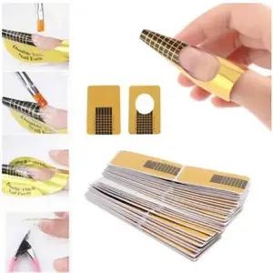 네일스티커 100개 네일아트 팁 확장 가이드 diy 연장
