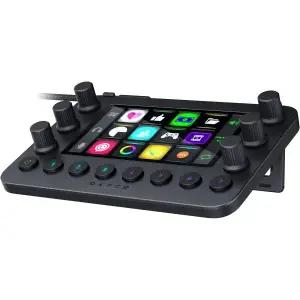 Razer Stream Controller 스트리밍용 올인원 키패드 12개 햅틱 스위치블레이드 키 6개 촉각 아날로그 다이