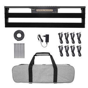 페달 보드 트레인 휴대용 IRIN 효과 컬렉션 전원 공급 장치 합금 운반 케이스 포함 일렉트릭 기타 부품