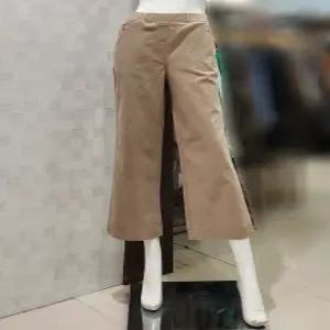 [벨라디터치] V3F3SL37 면스판 일자 와이드핏 바지