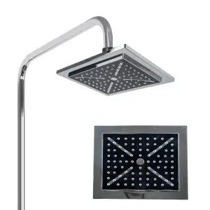 해바라기대헤드 사각 블랙 샤워헤드 욕실 절수 교체/원형샤워기 사각샤워기 사각샤워헤드 천장형샤워기