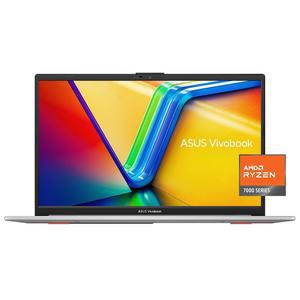 ASUS 비보북 고 15.6인치 슬림 노트북, AMD 라이젠 5 7520U, 8GB, 512GB, 윈도우 11 홈, 쿨 실버, 군용 등급 내구성, 고속 충전, 웹캠 쉴드, E1504FA-AS54