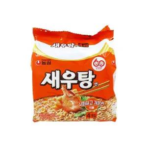 신상 농심 새우탕면 122g*4개