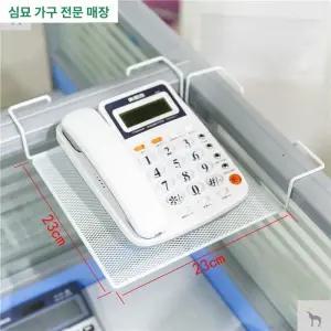 사무실파티션선반 전화기 계산기 책상정리 사무용품선반