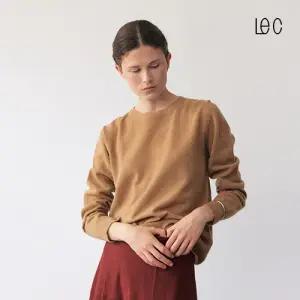 [LE CASHMERE] 르캐시미어 25FW 캐시미어 100 라운드 풀오버 1종