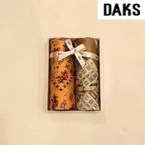 닥스손수건 DK71 남녀2매 나염 손수건 세트