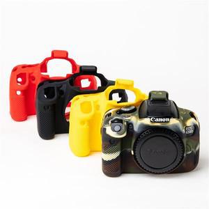 캐논 EOS 600D 임팩 방지 고무 커버 소프트 실리콘용 갑옷 카메라 바디 케이스