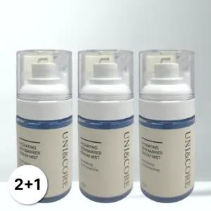 유니앤코어 하이드레이팅 스킨 베리어 세럼 미스트 50ml 3개