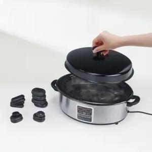 핫스톤 워머 마사지 돌뜸 괄사 보온기 약돌 스톤테라피 경락 살롱 가열기