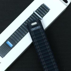 삼성 갤럭시 Watch7 6 소프트 나일론 짠 밴드 시계 5pro 4 클래식 시계줄에 대한 원 클릭 패브릭