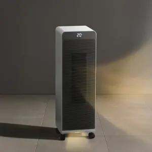 딜팩토리 더프라임프로 온풍기 DF-8080 AI 탑재 저소음 슬림 전기 히터 가정용 사무실