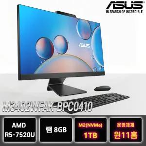 ASUS 올인원 PC M3402WFAK-BPC0410 AMD 라이젠5 1TB교체 Win11홈설치