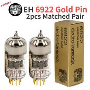 Aogutx EH 6922 진공관 골드 핀은 E88CC ECC88 6DJ8 6N11 하이파이 오디오 전자관 앰프 키트 DIY를 대체합