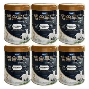 매일유업 앱솔루트 프리미엄 산양분유 2단계 750g 6개 / 써클