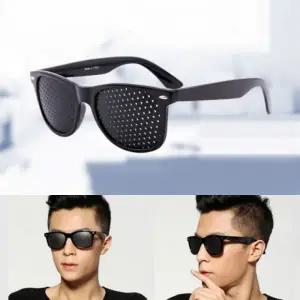 핀홀안경 블랙 안구운동 눈보호안경 눈운동안경