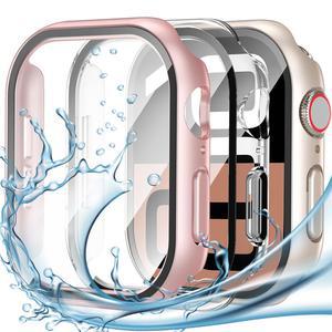 IPhone IWatch 시리즈 10 46/42MM Smartwatch 강화 유리 + 커버 범퍼 HD 화면 보호기 iWatch 액세서리