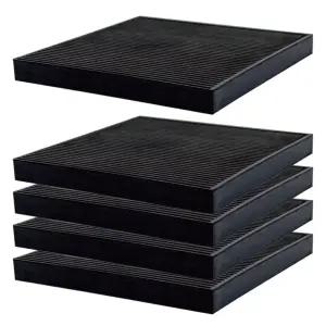 방진 고무판 30T 층간 소음 진동 방지 5개 세트 30x30x3cm