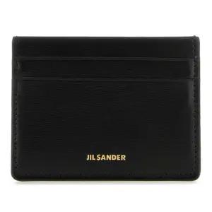 골드 로고 슬림 레더 지갑 J07VL0006P4840 001