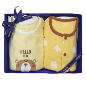 [갤러리아] (압소바내의,신생아내의세트)포송슬림내의(머)+7부내의(노)세트(A2D-10381SET)