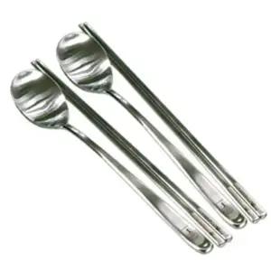 키친아트 상록수 수저 2세트 숟가락 젓가락 스푼 식기_23336004