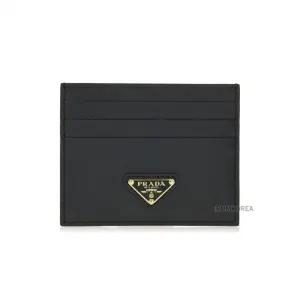 [라벨루쏘]  FW25 공용 사피아노 로고 카드지갑 1MC025 QHH F0002