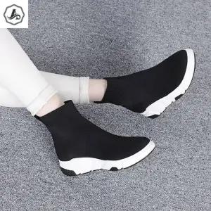 [애슬릿] 삭스 운동화 여성 발 편한 밴딩 스판 캐주얼