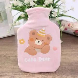 헬로베어 물주머니 핑크 200ml 보온핫팩